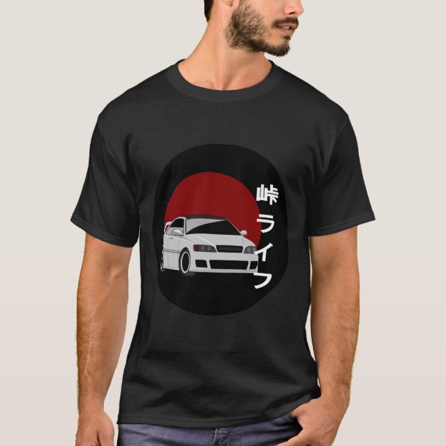 JDM Touge Life T Shirt (Framsida)