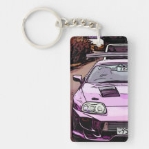 JDM Toyota Supra Keychain