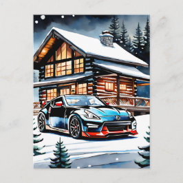 JDM-utgåva för Rev Up-Helgdagar - jul Helg Vykort