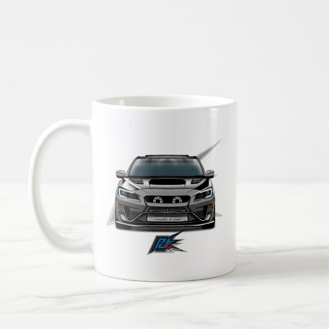 jdm wrc rallybil kaffemugg (Vänster)