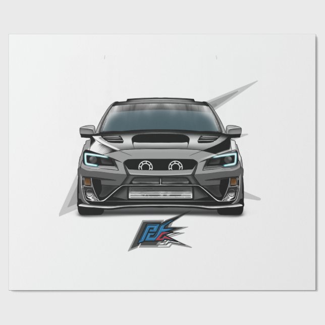 jdm wrc rallybil presentpapper (Platt)