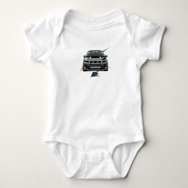 jdm wrc rallybil t shirt (Framsida)