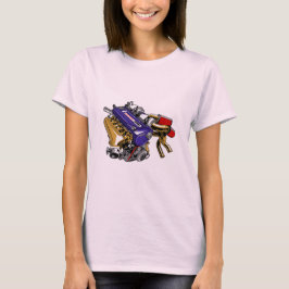 JDMSIX-CYLINDER TURBO-MOTORN T SHIRT