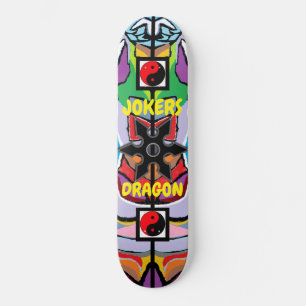 JDS FlowingLines Mini Skateboard Bräda 18,5 Cm