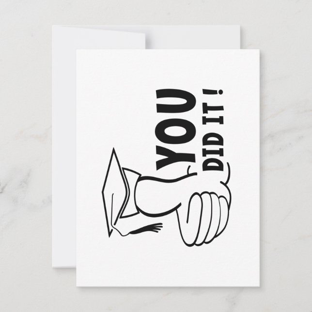 Je bent geslaagd of je hebt het gehaald, diploma (Framsida)