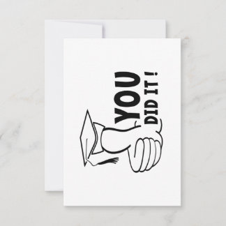 Je bent geslaagd of je hebt het gehaald, diploma kort