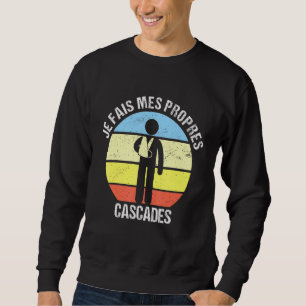 Je Fais Mes Own Cascades Bon Recovery Broken Arm Lång Ärmad Tröja