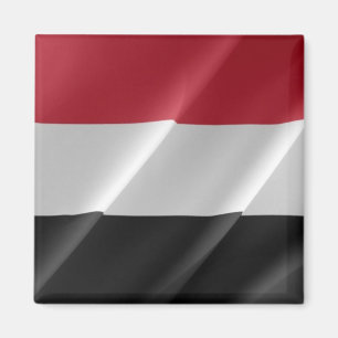 JE - Jemen - Flagga Wave Magnet