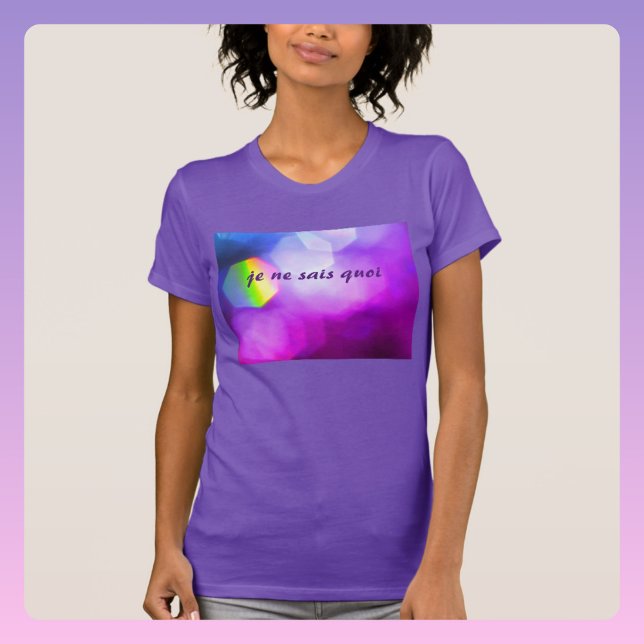 Je Ne Sais Quoi Dazzling Chic T Shirt (Skapare uppladdad)