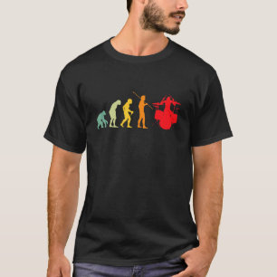 Je Peux Pas J'ai Batterie - Evolution Le Batteur T Shirt