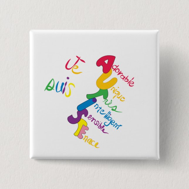 Je Suis Autiste Knapp (Framsida)