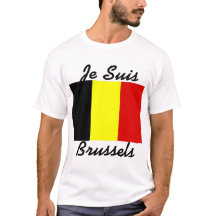 Je Suis Bryssel T-tröja