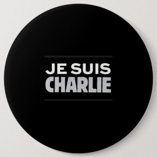 Je suis Charlie badge Knapp