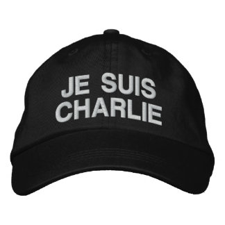 Je Suis Charlie Baseball Cap Broderad Keps