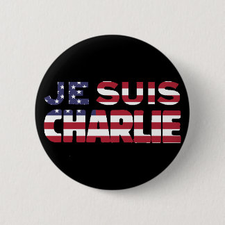 Je Suis Charlie - I-förmiddagCharlie-Stjärnor och Knapp