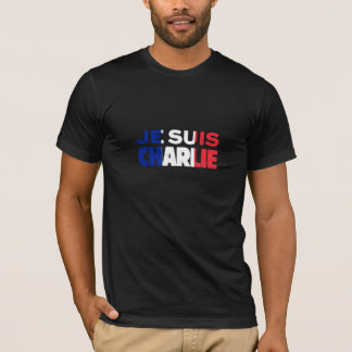 Je Suis Charlie - I-förmiddagCharlie Tri-Färg av Tee