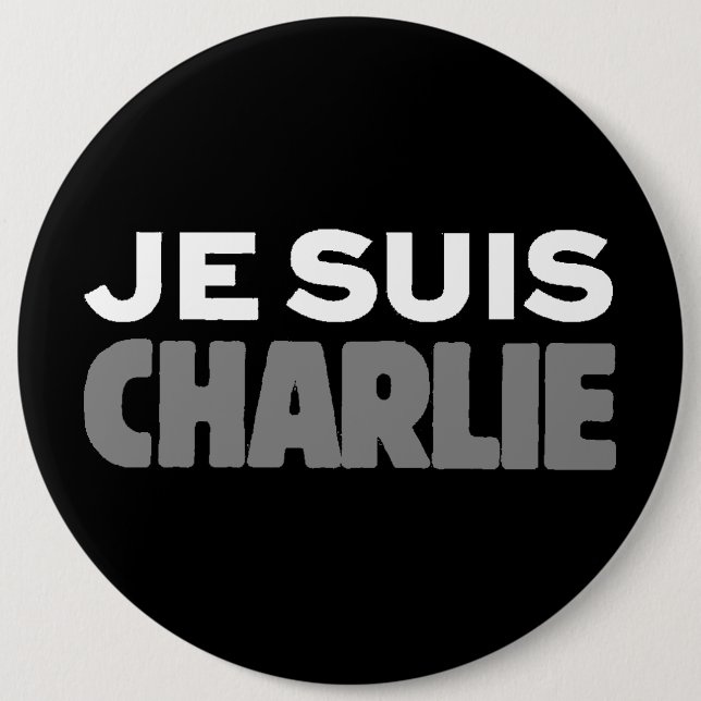 Je Suis Charlie Knapp (Framsida)