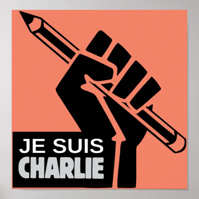 Je suis Charlie Poster (Framsidan)