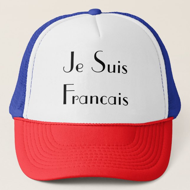 Je Suis Francais Hat Keps (Framsida)