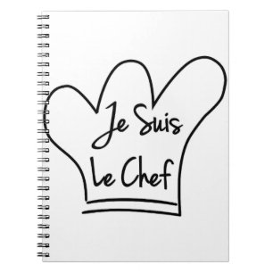 Je Suis Le Chef Anteckningsbok