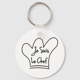 Je Suis Le Chef Nyckelring