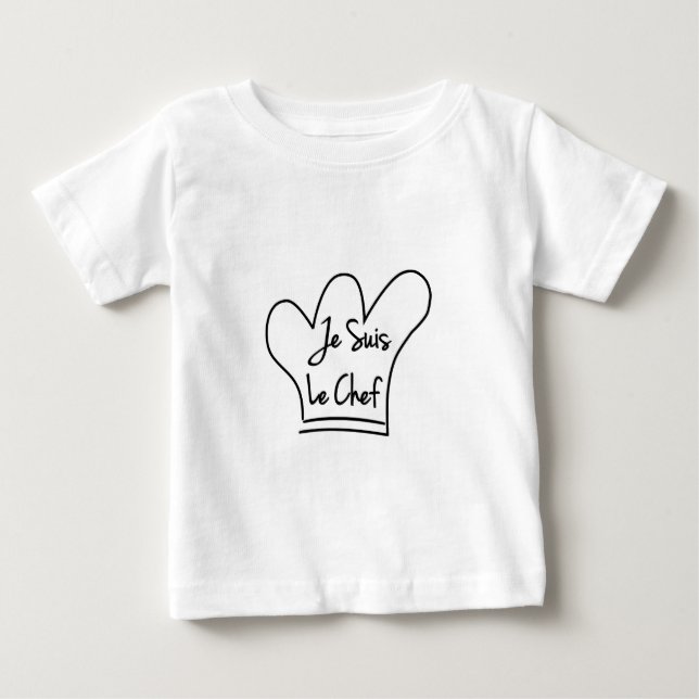 Je Suis Le Chef T-shirt (Framsida)
