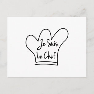Je Suis Le Chef Vykort