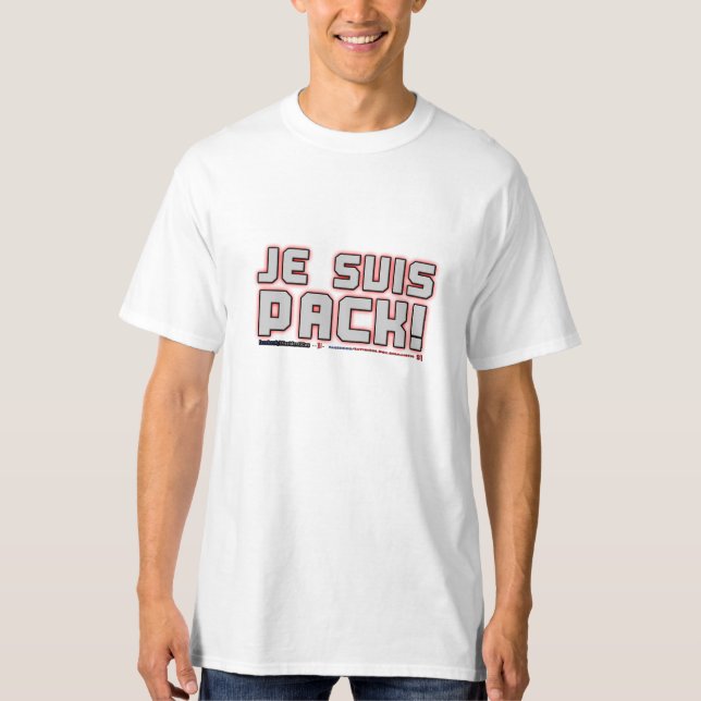 Je Suis Pack!  "ScHÖRT" T Shirt (Framsida)