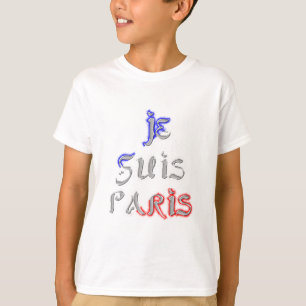 Je Suis Paris Art Print Tee