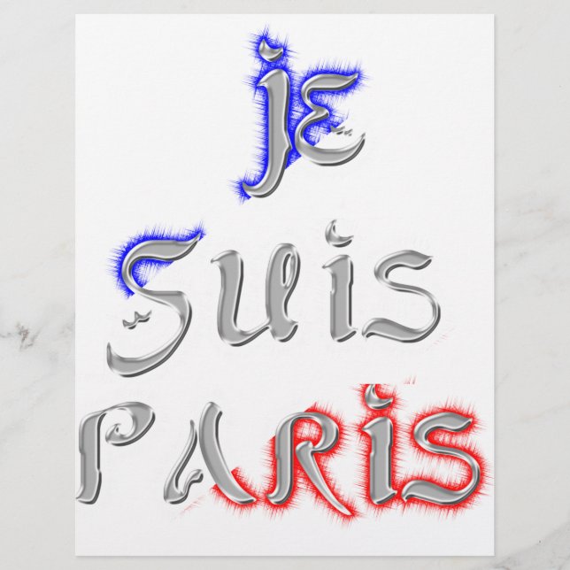 Je Suis Paris I kärlek Paris (Framsida)