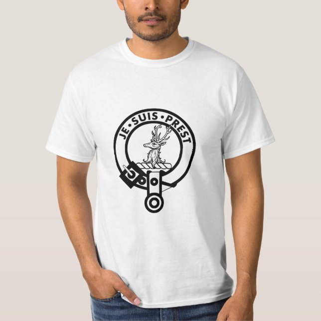 Je Suis Prest -Moto dos Fraser T Shirt (Framsida)
