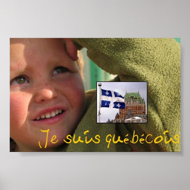 je suis quebecois poster (Framsidan)