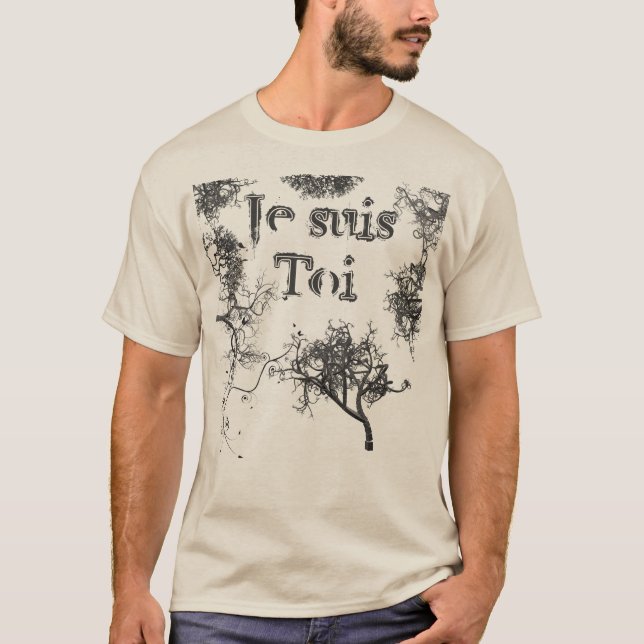 Je suis toi , Tu es Moi. T-shirt (Framsida)