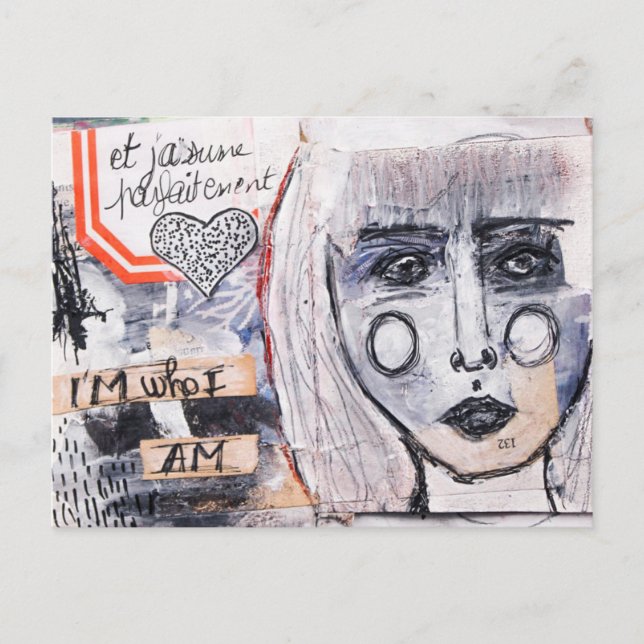 Je suis vykort (Framsida)