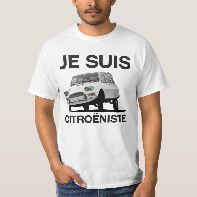 Je suiscitroëniste - Citroën Ami 8 Tröja (Framsida)