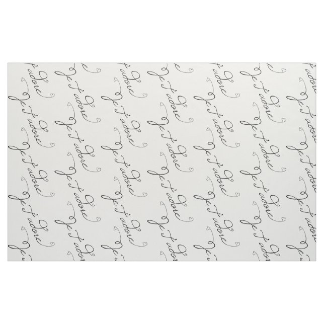 Je T adore Tyg (Yard)