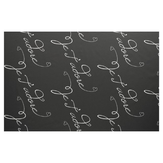 Je T adore Tyg (Fat Quarter)