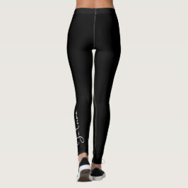 "Je t'aime" är franska för "Jag älskar dig" Elegan Leggings