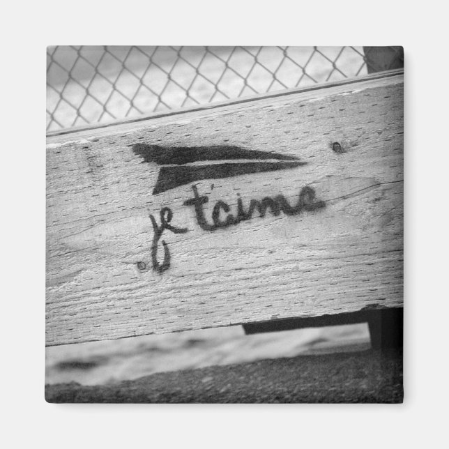 Je T'aime (I kärlek du) Magnet (Framsidan)