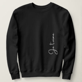 "Je t'aime" is French for "I love you" Elegant   T Shirt