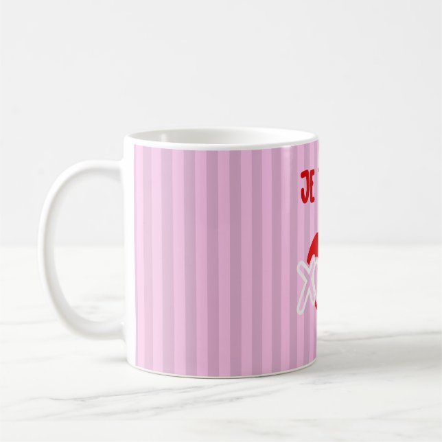 Je t'aime. kaffemugg (Vänster)