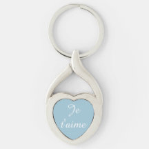 Je T'aime Keychain
