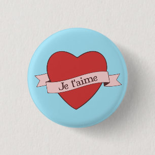 Je t'aime knapp