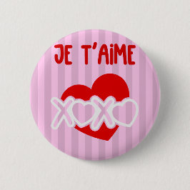 Je t'aime. knapp