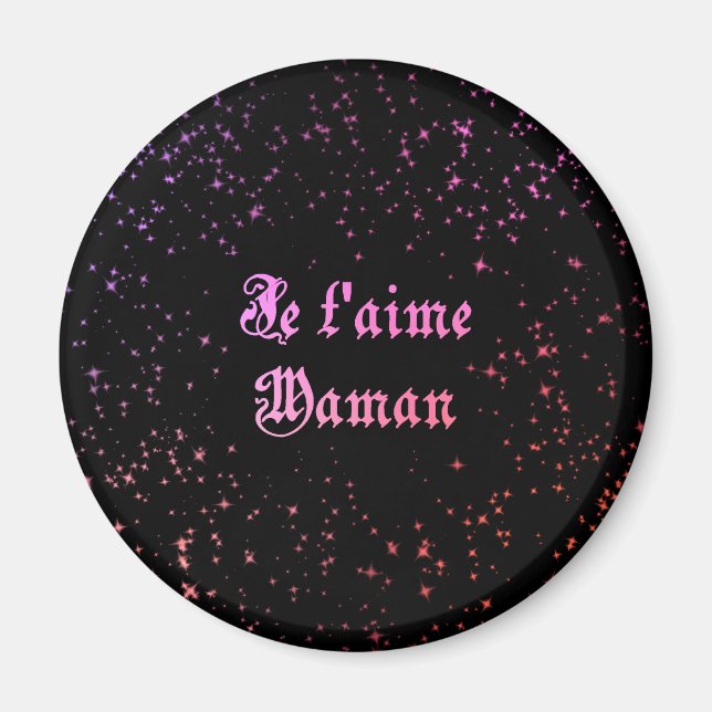 Je t'aime Maman, Mors dag Magnet (Framsidan)