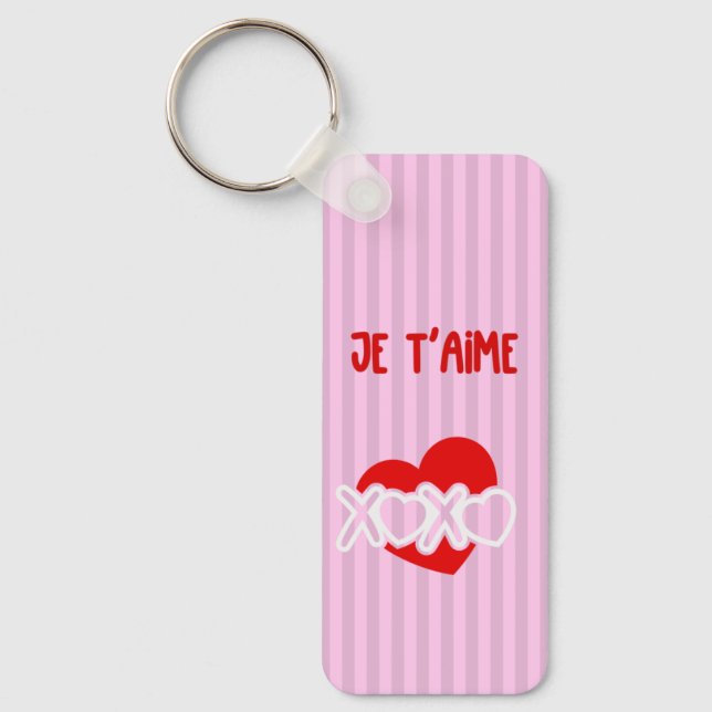 Je t'aime nyckelring (Framsida)