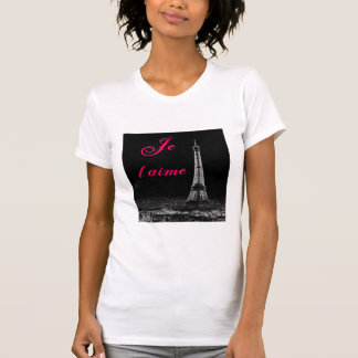 Je t'aime Paris Tee Shirt