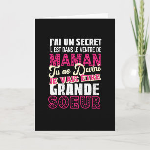 Je Vais Être Grande Soeur Kort