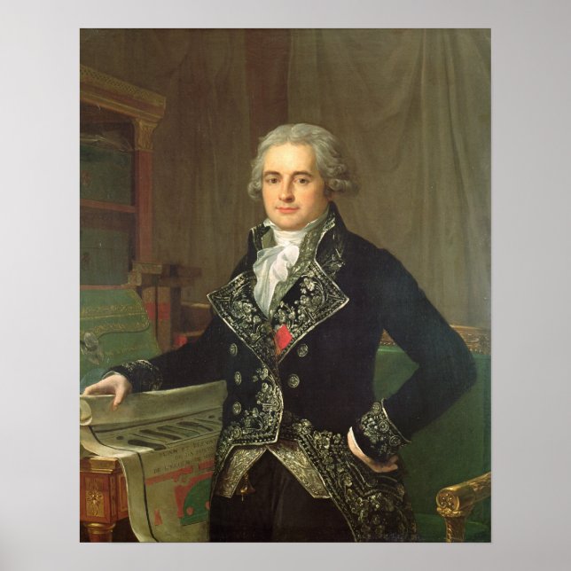 Jean Antoine Chaptal Comte de Chanteloupe Poster (Framsidan)
