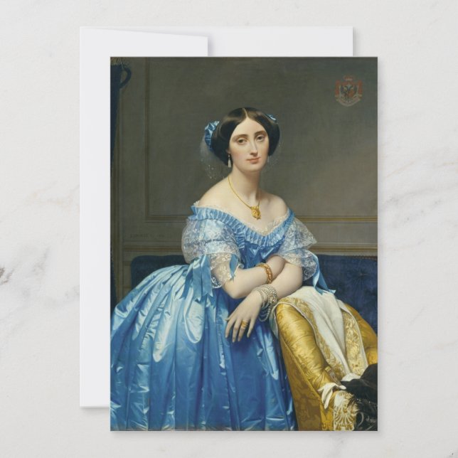 Jean-Auguste-Dominique Ingres - Joséphine-Éléonore Inbjudningar (Framsida)